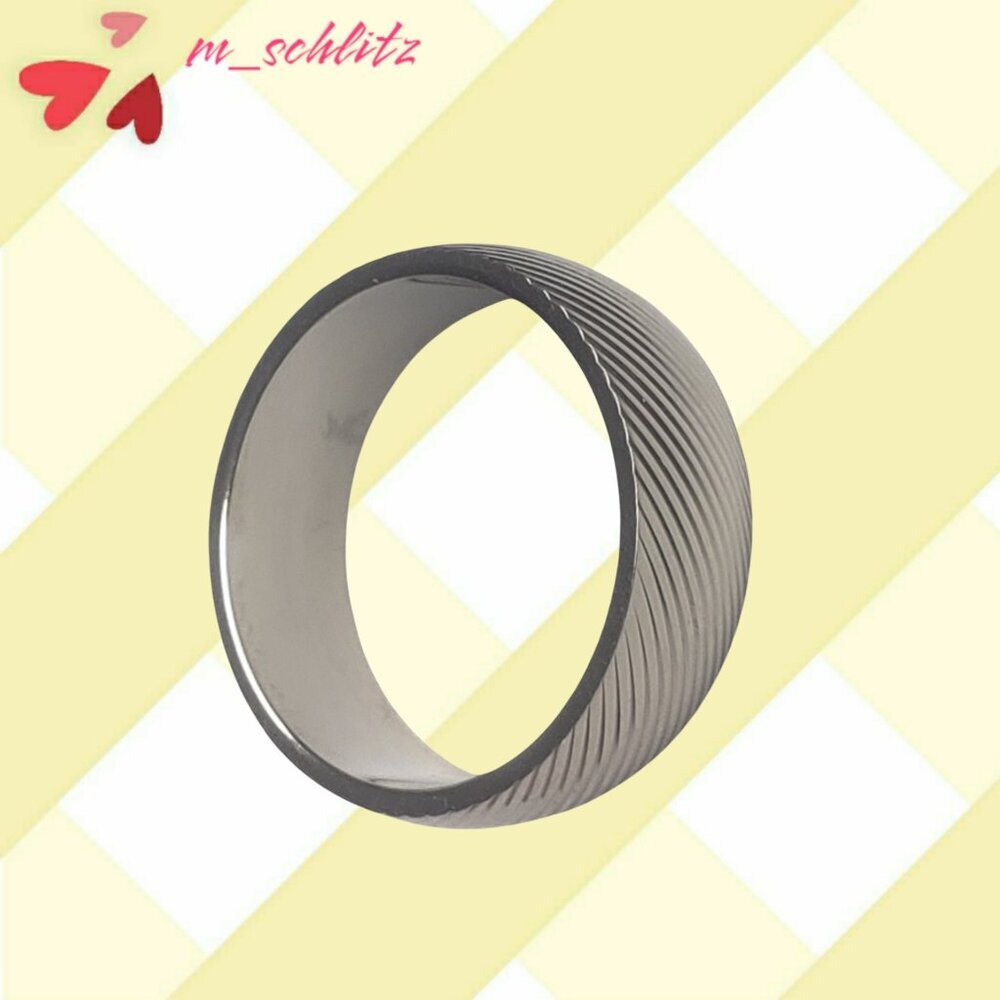 Stainless Stripped Band and Bracelet Set by Camille - Size 8 - Picture 2 of 10